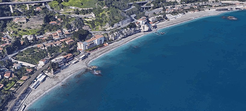 taormina spiaggia spisone