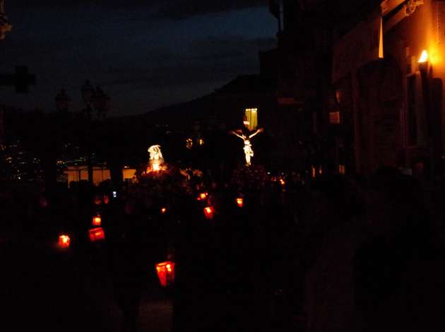 taormina via crucis piazza 9 aprile 