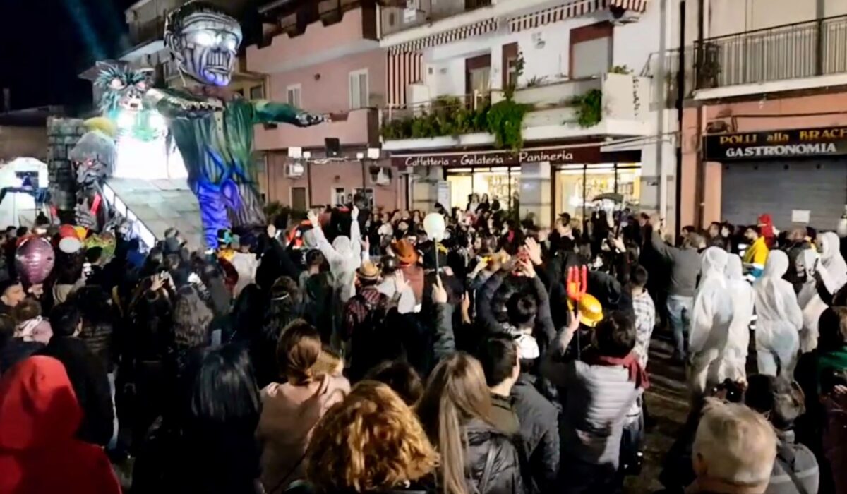 trappitello taormina carnevale