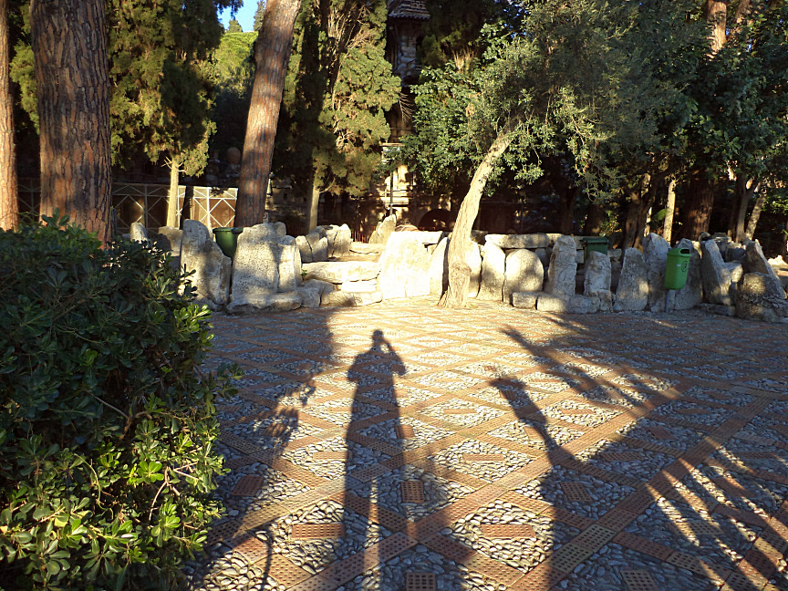 taormina villa comunale Le Cromlech 