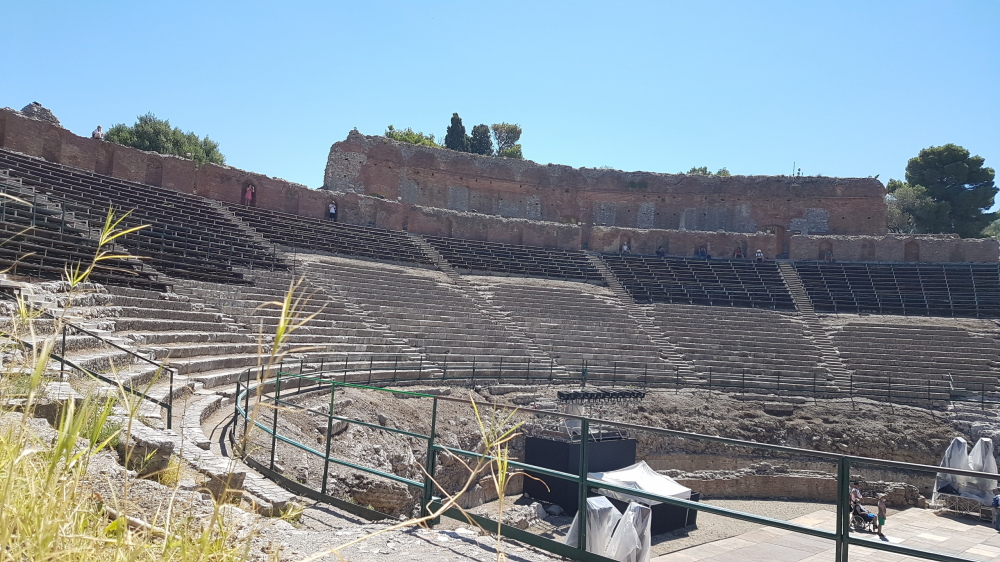 taormina teatro antico greco romano