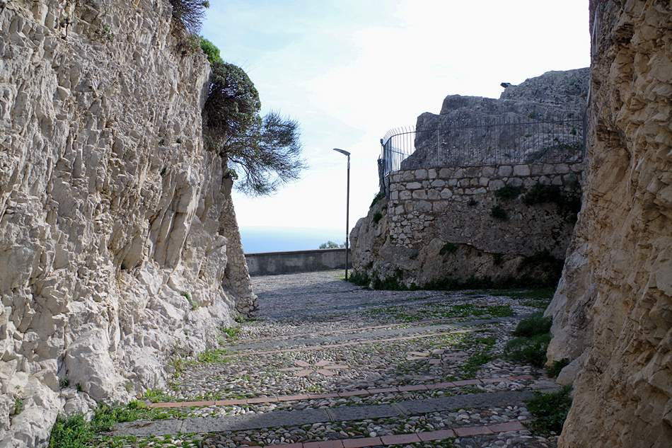 percorso escursionistico Taormina castelmola