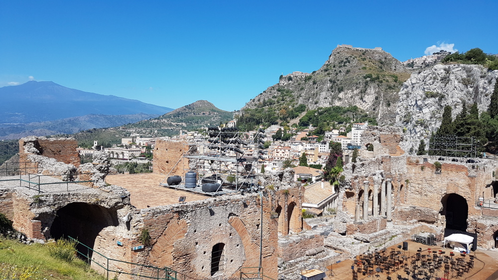 taormina da teatro antico