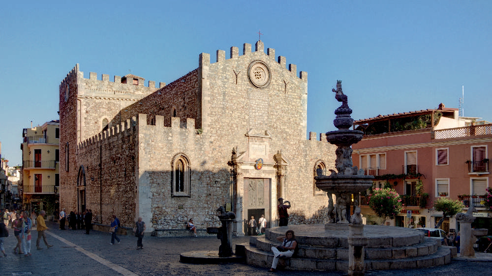 taormina San Nicola di Bari facciata