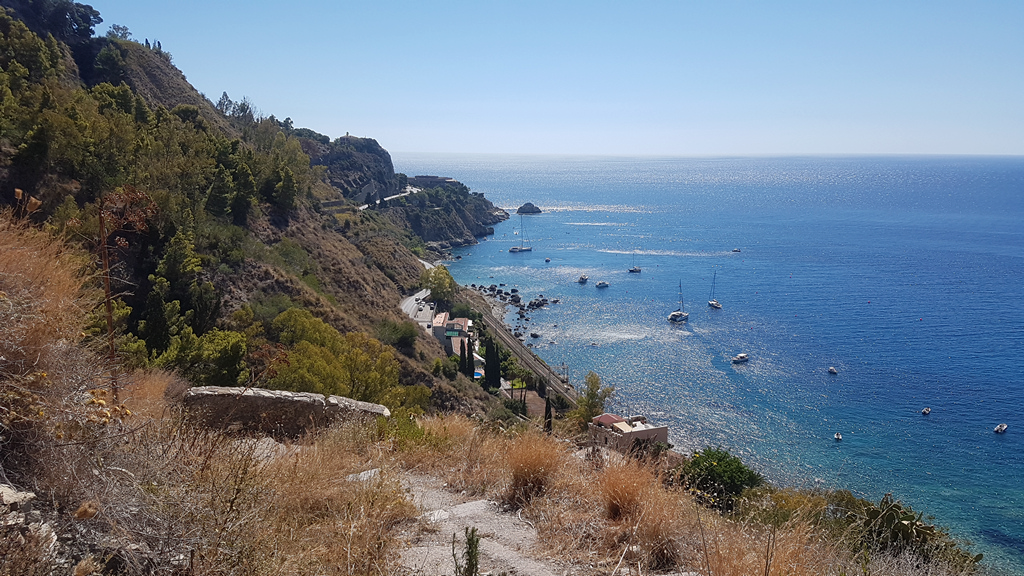 punto di vista su capo taormina