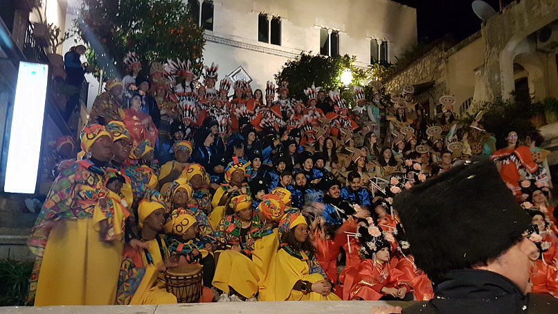 taormina carnevale 2019 gruppi in maschera